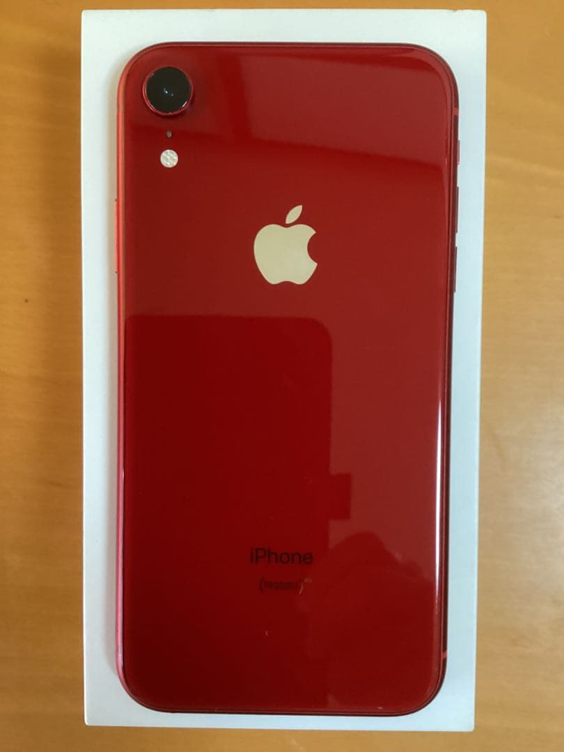Apple iPhone XR 128GB レッド　(箱付)