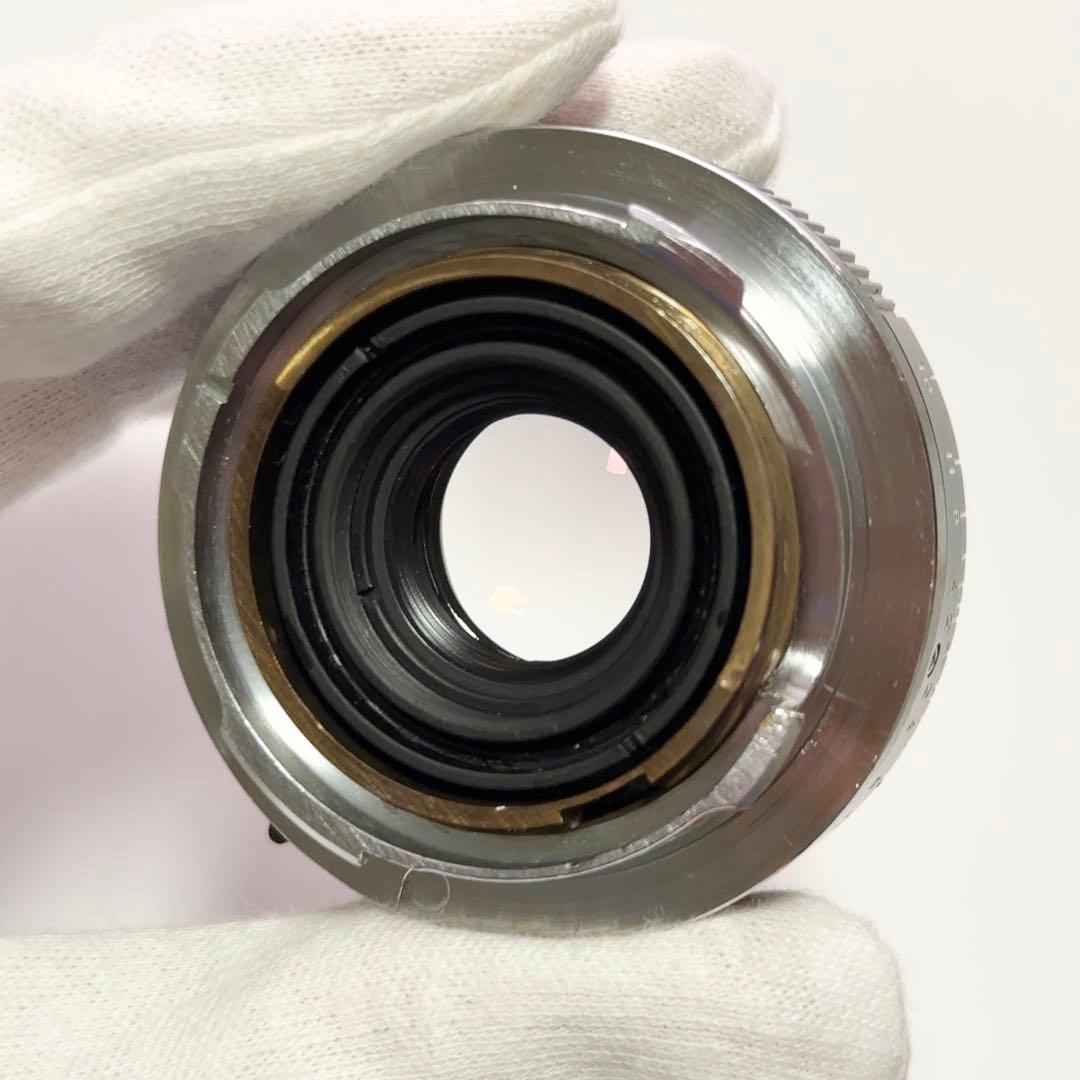 【希少】ツノ付き ズミクロン35mm F2【６枚玉】ドイツ製12504フード付き