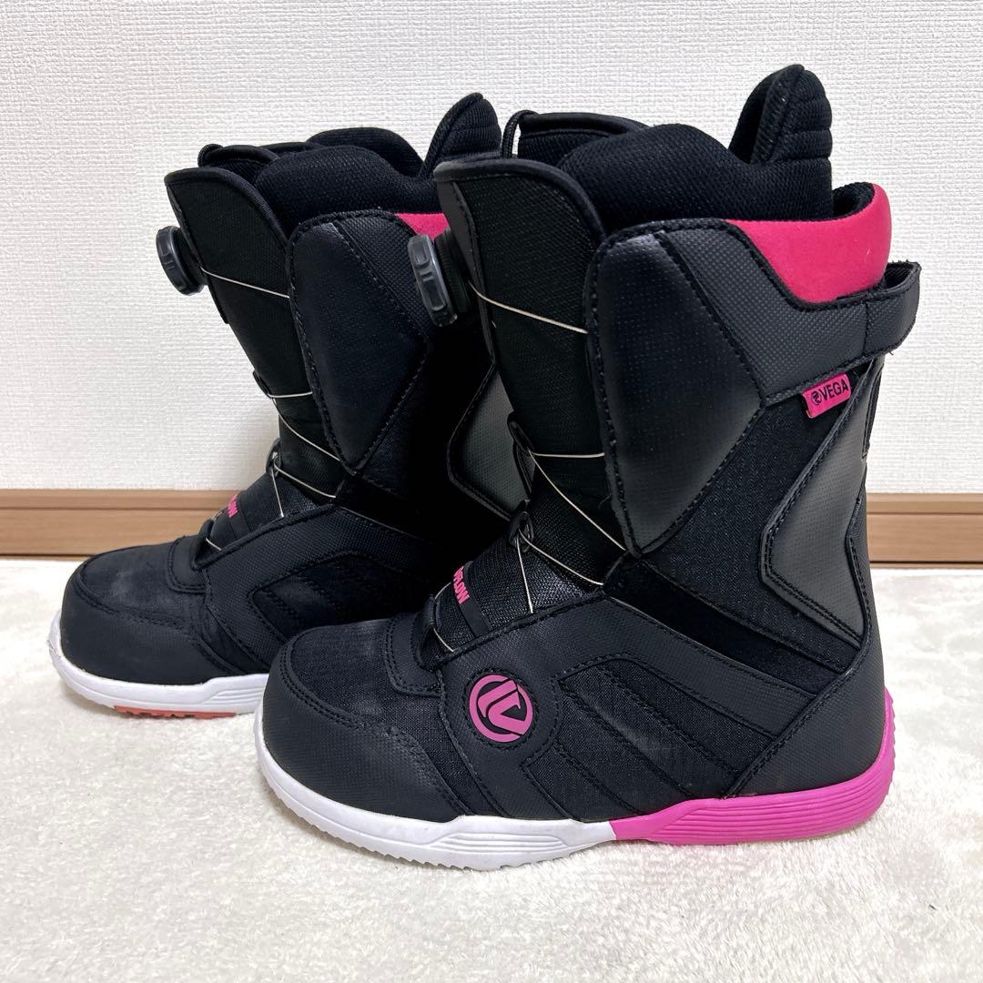 美品 FLOW フロウ VEGA BOA ベガ ボア 24.5 スノボ ブーツ