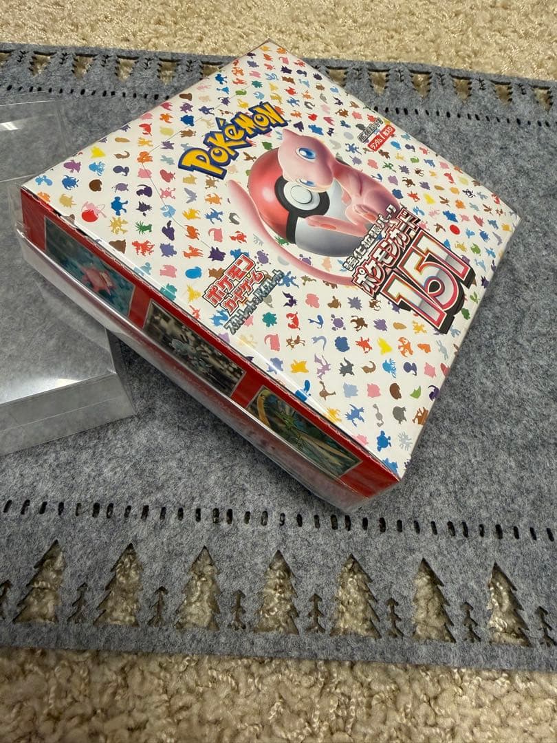 ポケモンカード151 シュリンクなし　ぺりぺりあり 1box