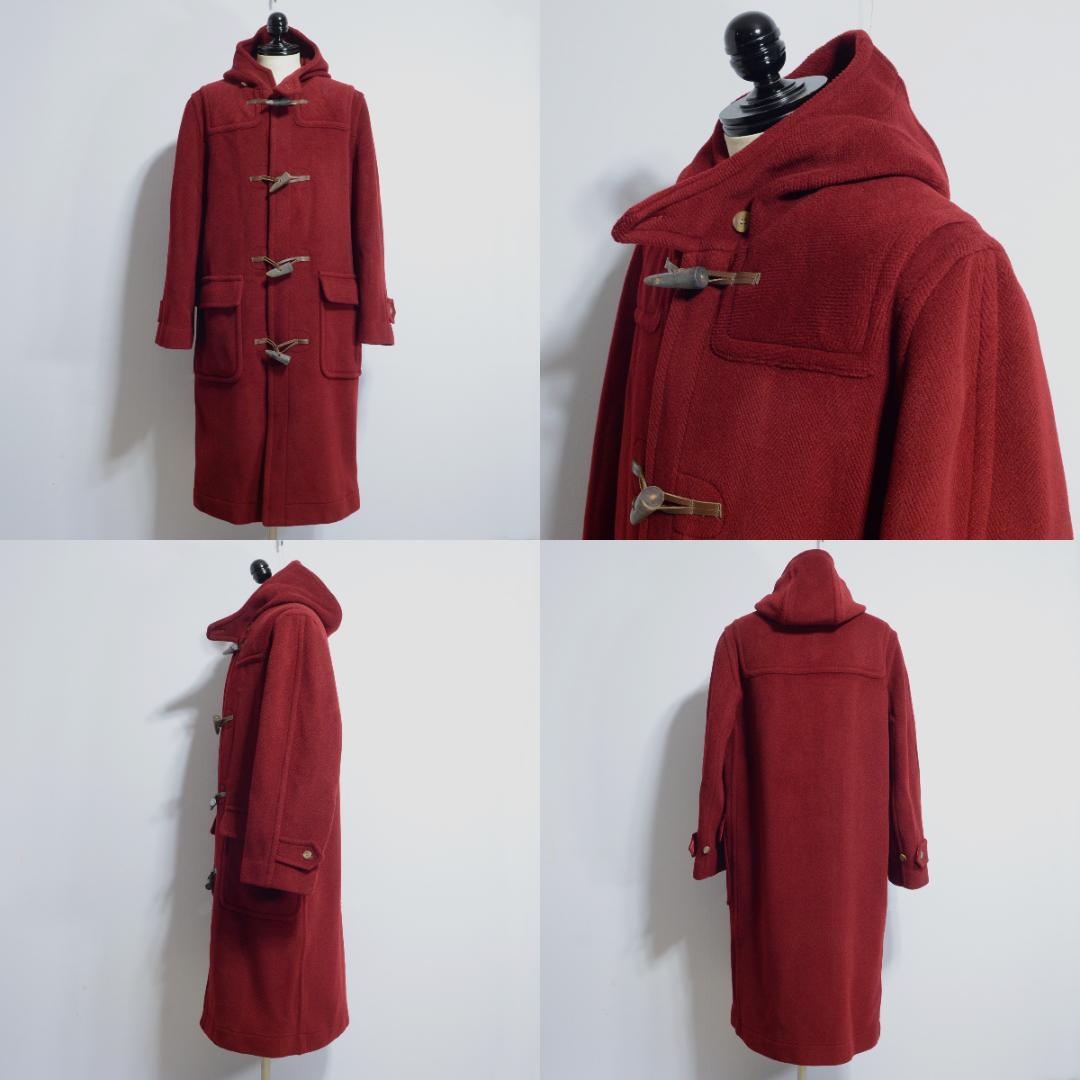 超極上品 オールドイングランド ムーアブルック ダッフルコート ワイン 46