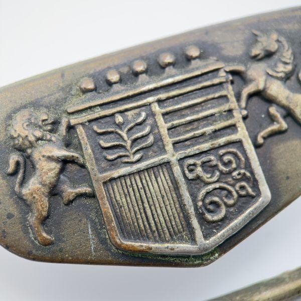 M1273 Vintage 1950's 4個セットライオン ユニコーン 取手