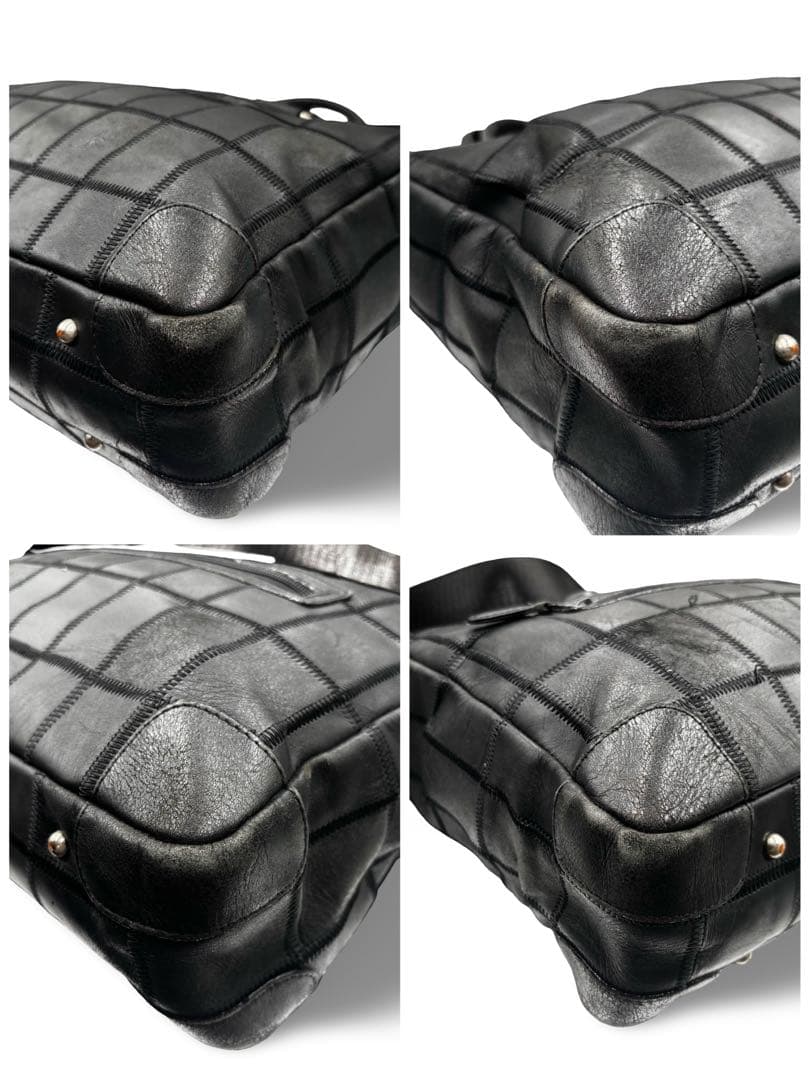 【ヴィンテージ】トライオン　2way ビジネスバッグ　ショルダー　トート　黒