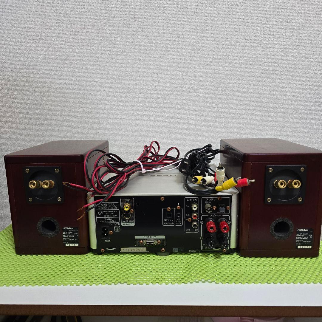 JVCケンウッドビクターコンパクトコンポーネントDVDシステムEX-AK1