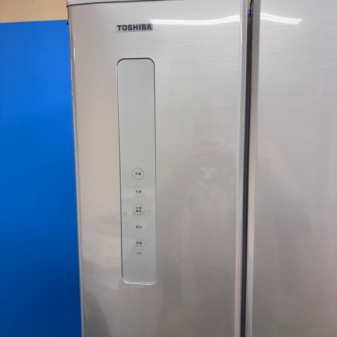 642 冷蔵庫　大型　6ドア　ファミリー向　400L〜500L 極美品　観音開き