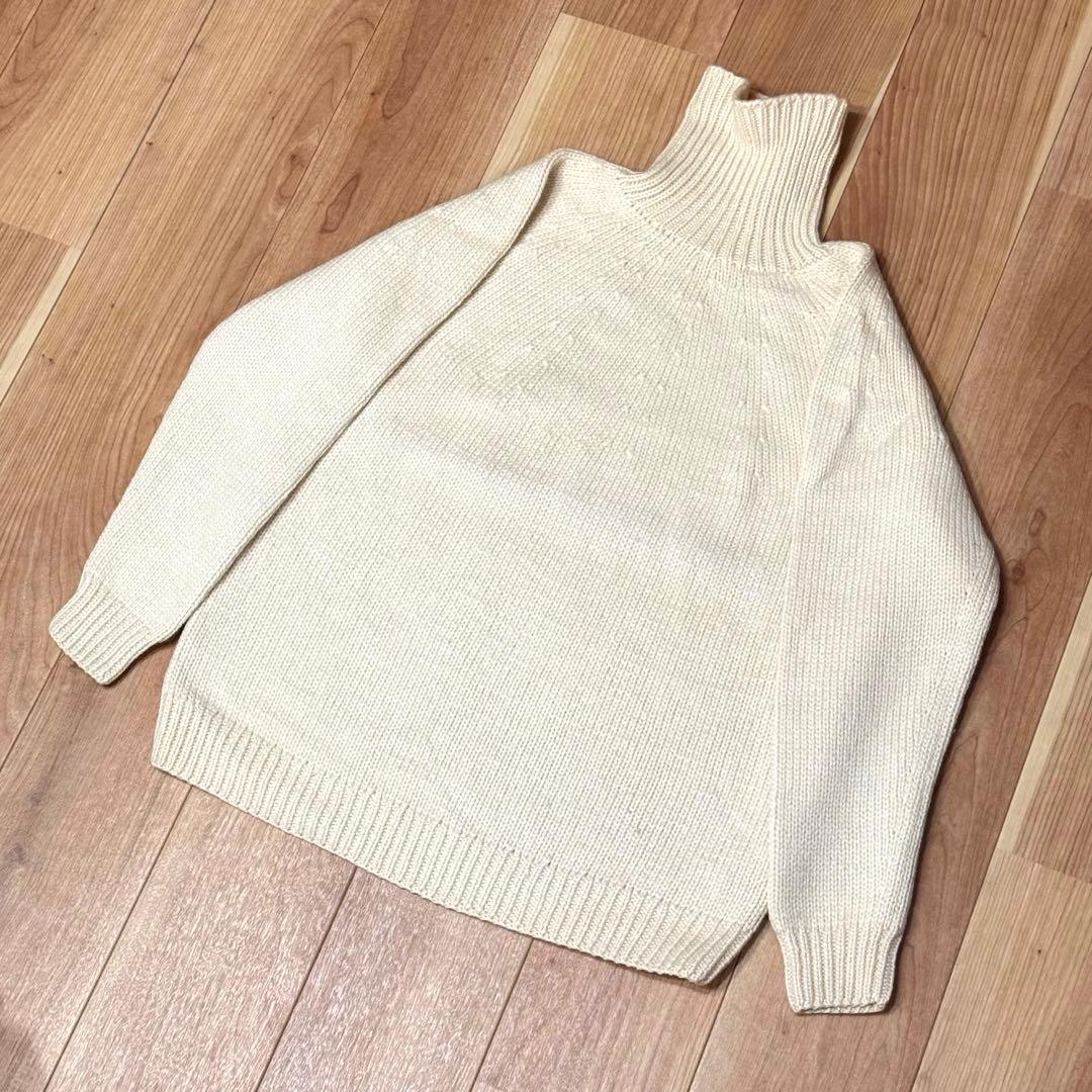 COMOLI コモリ ハンドタートルネックニット size2