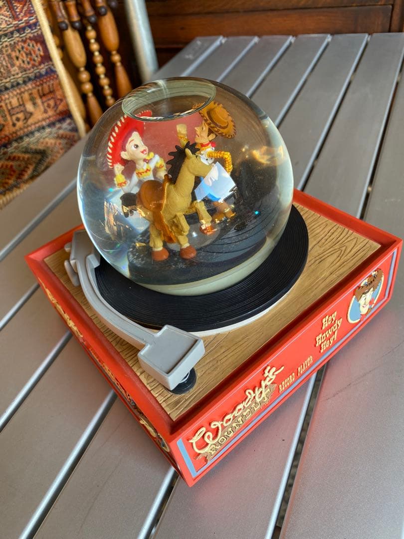 TOYSTORY トイストーリー　スノードーム　オルゴール　ディズニー　レア