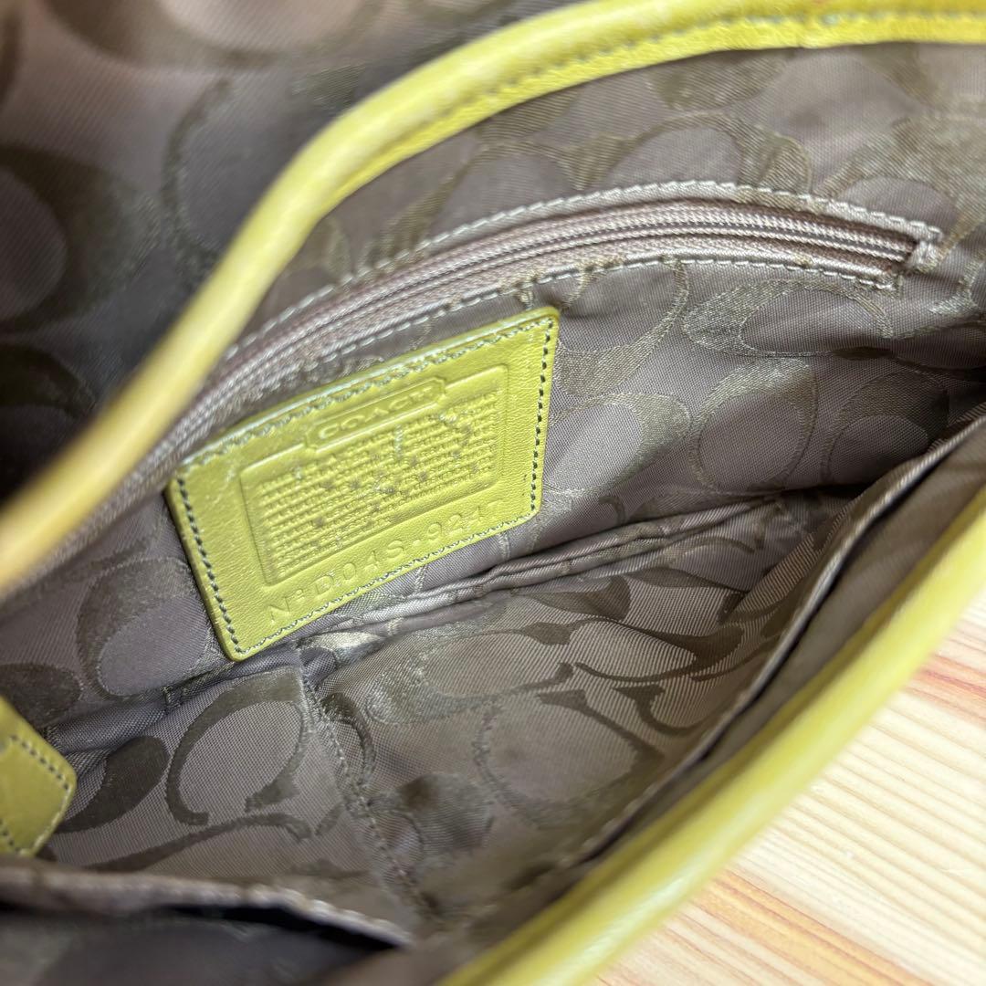 バッグ Coach Leather Soho Shoulder Bag Leaf