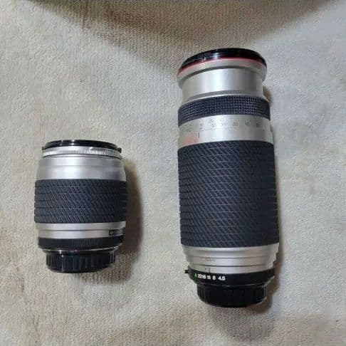 Tokina AFレンズ 2本セット 28-80mm 100-400mmシルバー