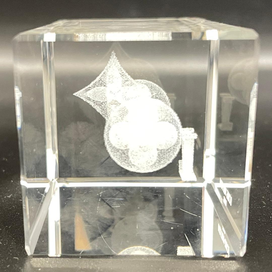 LOUIS VUITTON ヴィトン クリスタル ペーパーウェイト モノグラム