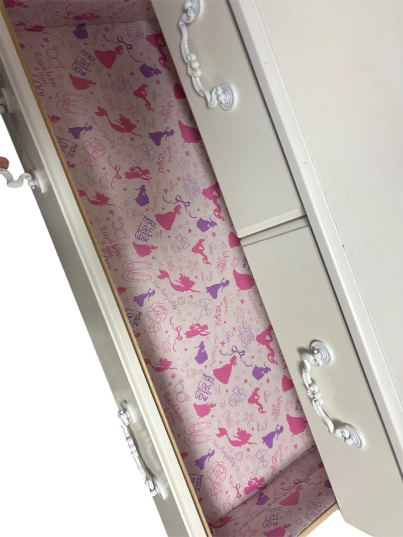 ロココ 姫系 タンス チェスト アンティーク 北欧系 ホワイト ロリータ 家具