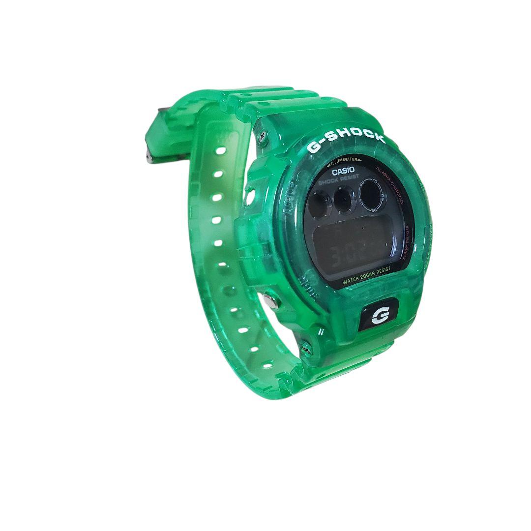 【状態良好】CASIO G-SHOCK DW-6900JT スケルトングリーン