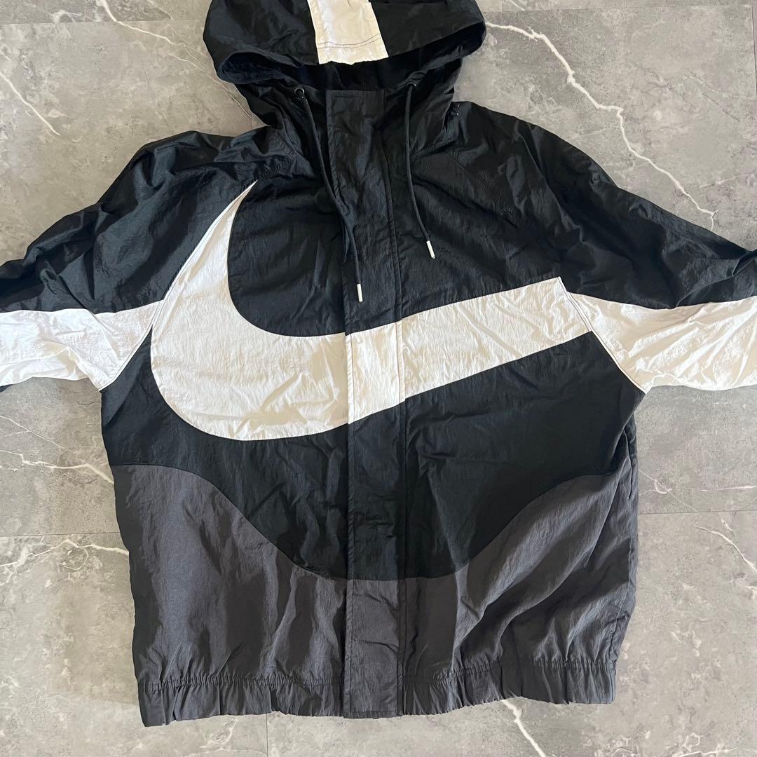 NIKE TM ビッグスウォッシュ　ナイロンジャケット　ストリート　ブルゾン