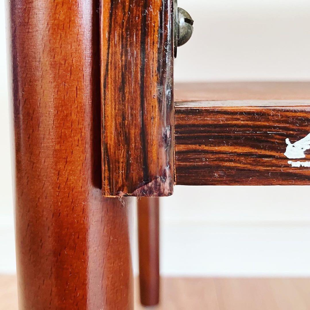 Victor ビクター　ビンテージサイドテーブル　古家具　北欧テイスト　蚤の市