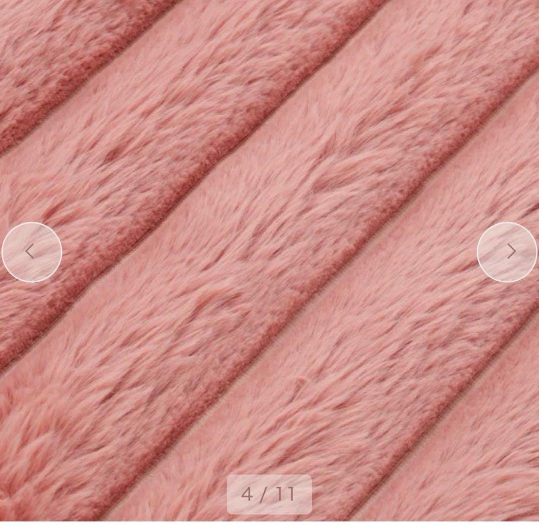 【未使用未開封】Francfranc ヒーター付きブランケット ピンク