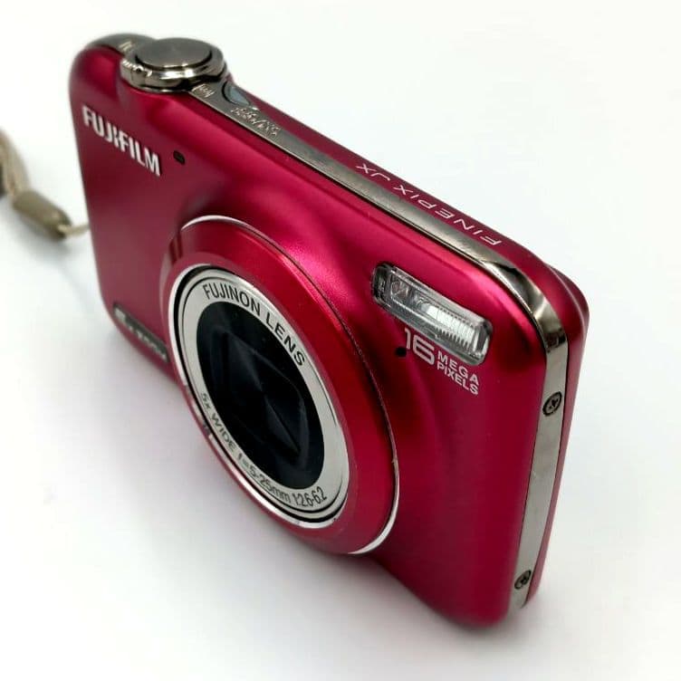 FUJIFILM Finepix JX400 デジタルカメラ レッド