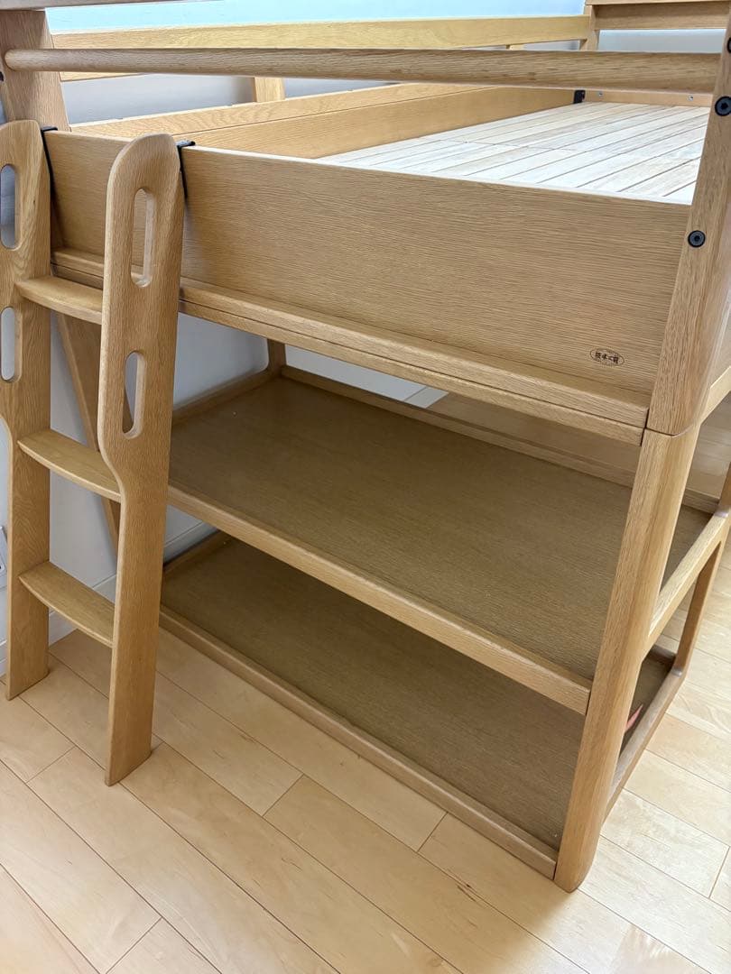 浜本工芸　ミドルベッド　ナチュラルオーク