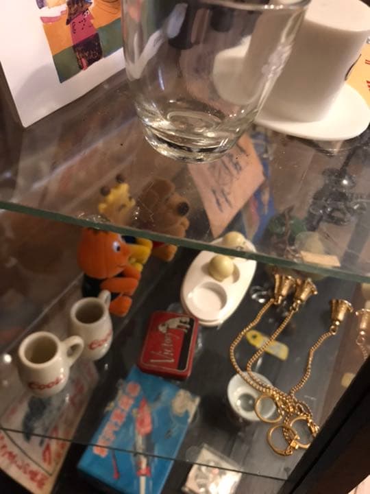 昭和レトロ　古道具　ショーケース　ディスプレイ