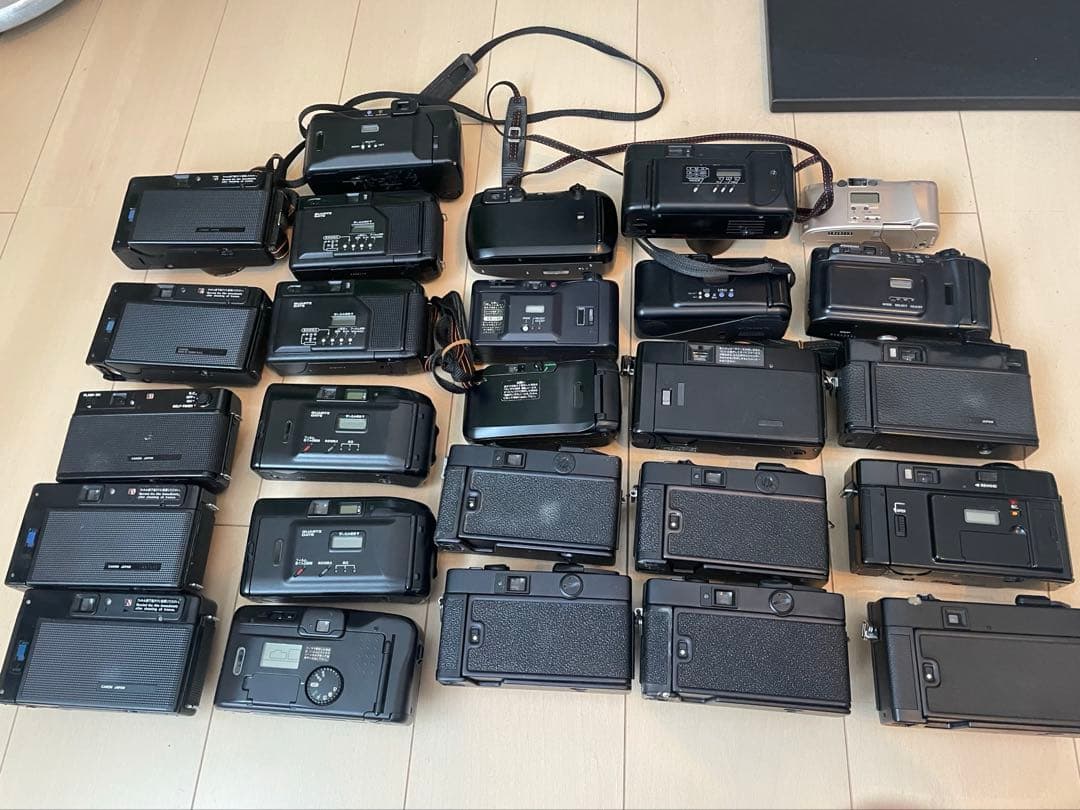 【全26台】コンパクトフィルムカメラのまとめ売り｜ジャンク品