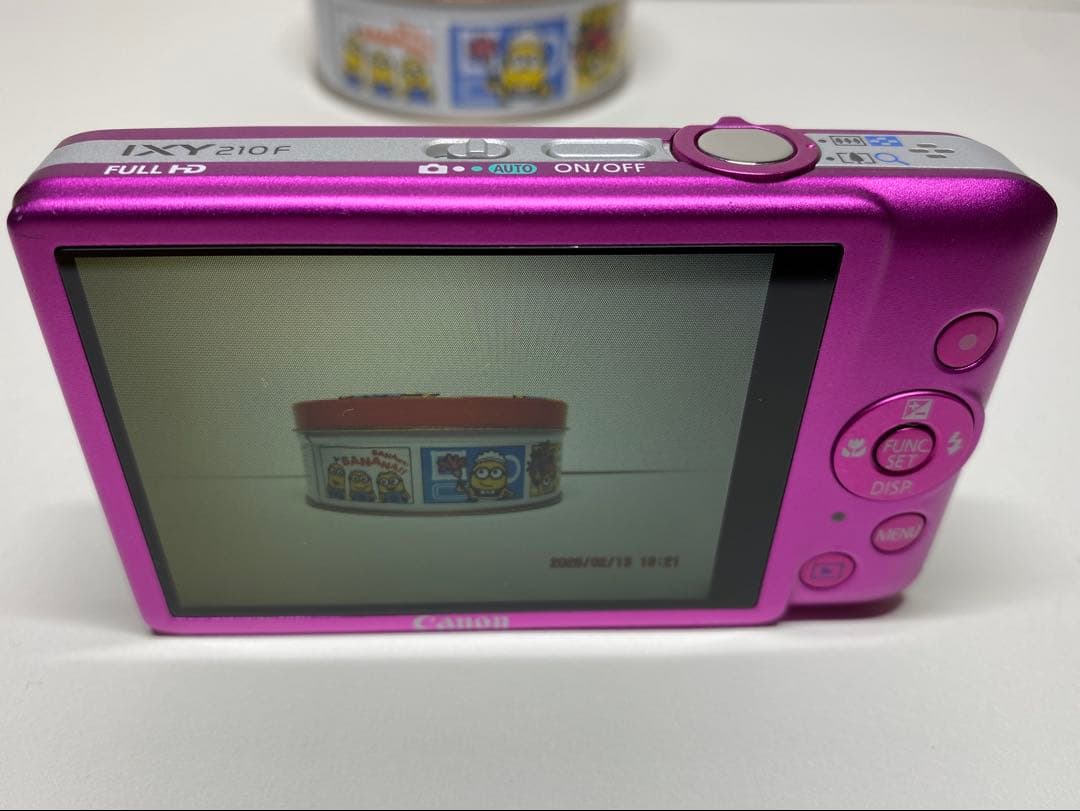 Canon IXY 210F コンパクトデジタルカメラ ピンク