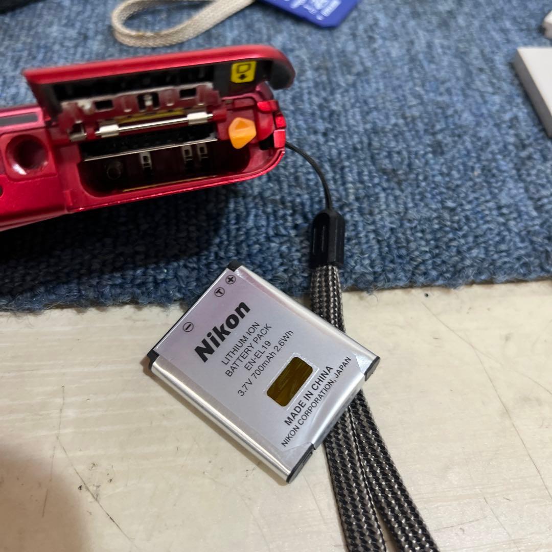 Nikon COOLPIX S3500 赤 コンパクトデジタルカメラ