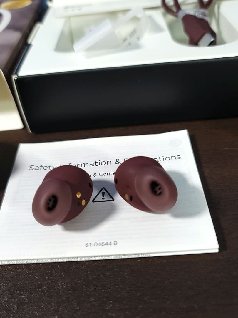 （美品）Jabra elite10 バーガンディ