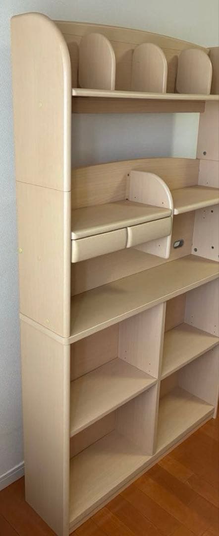 本棚 引き出し付き 可動棚