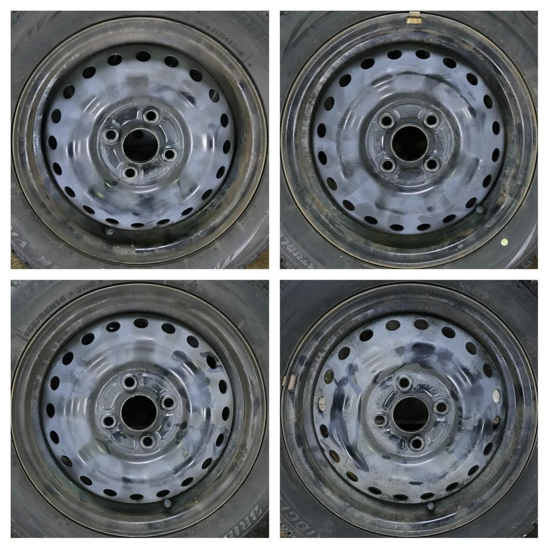 専用259 BRIDGESTONE VRX 155/65R14 スタッドレス