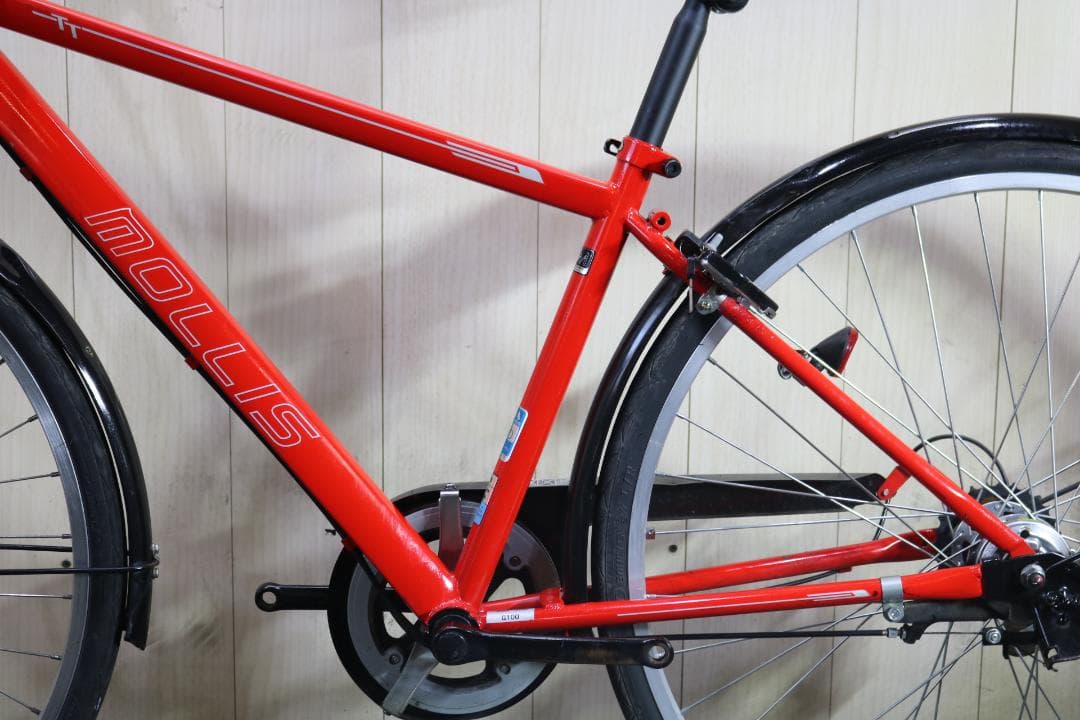 モーリス 27型 シマノ6速 430mm AUTO LED仕様 通勤クロス