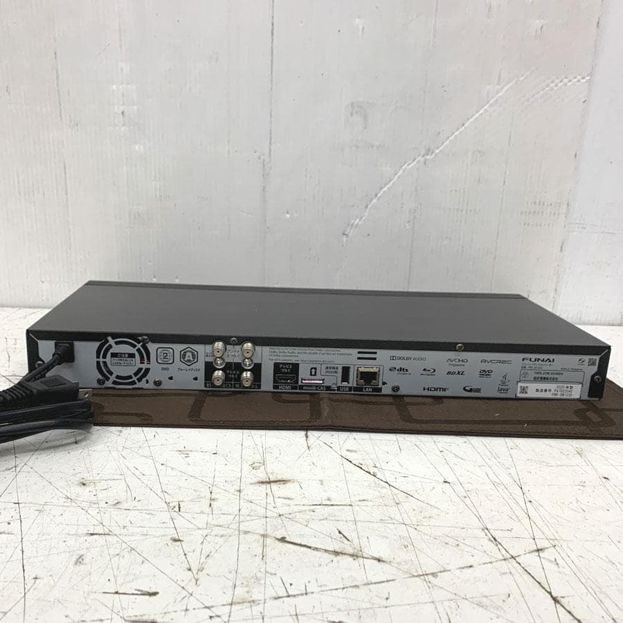 フナイ ブルーレイレコーダー 1TB 2チューナー搭載 FBR-SW1030