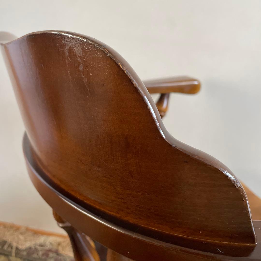 飛騨産業　キツツキマーク　ウィンザーアームチェア　穂高　キャプテンチェア