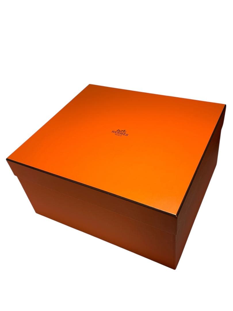 71519 HERMES オレンジボックス バーキン　ケリー用　美品