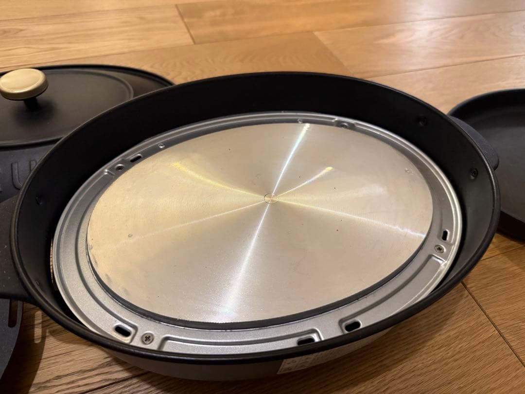 BRUNO ホットプレート セラミックコーティング　ブラック