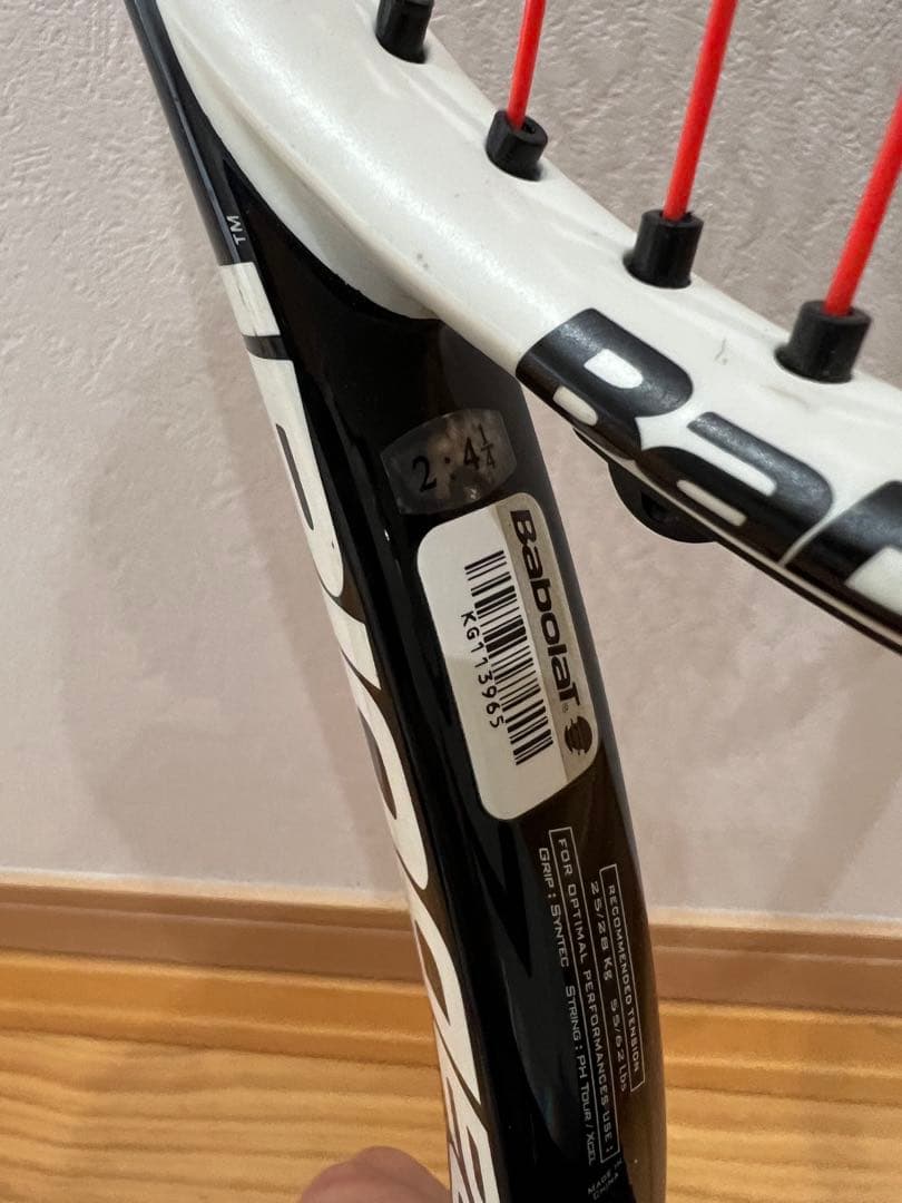 バボラ アエロプロ ドライブ ローランギャロス テニス ラケット硬式用