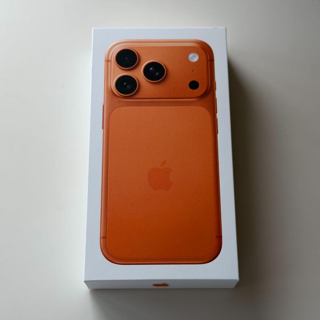【香港版】iPhone 17 Pro Max 256GB オレンジ【新品】物理