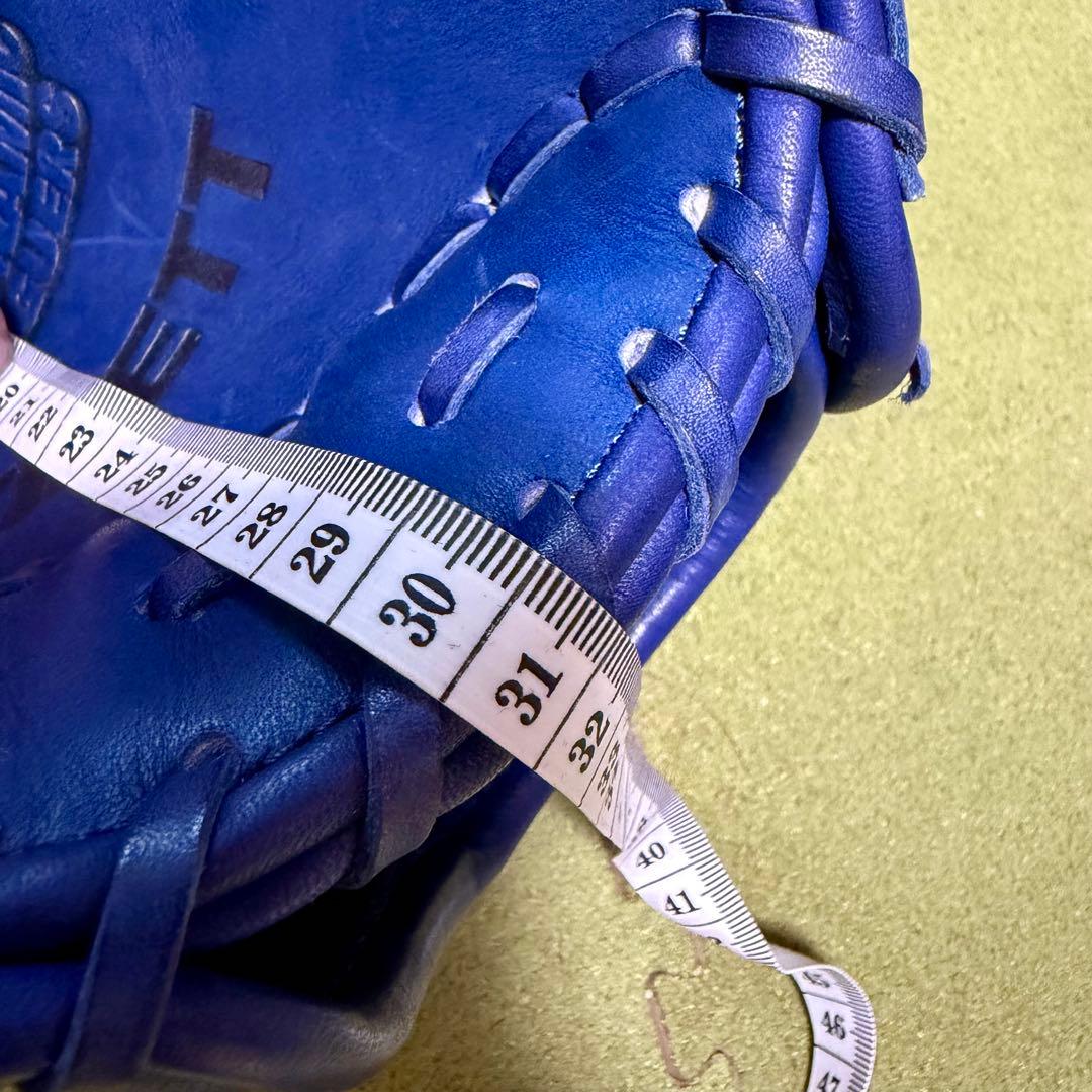 美品　ZETT 日本製 Kデザインウェブ ゼット 投手用 グローブ