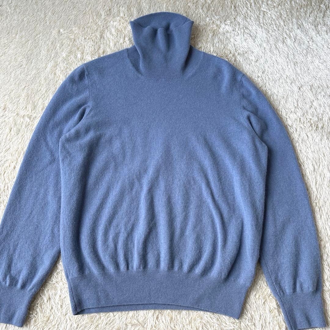 Gran Sasso カシミヤ　タートルネックセーター　ニット　イタリア製　50