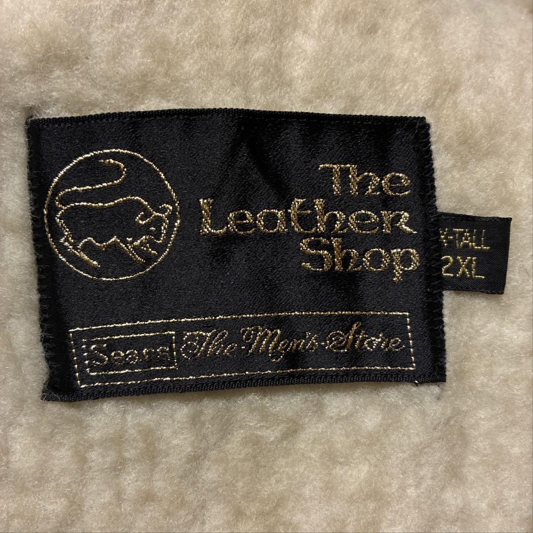 Sears The Leather Shop スエードベスト ブラウン2XLボア