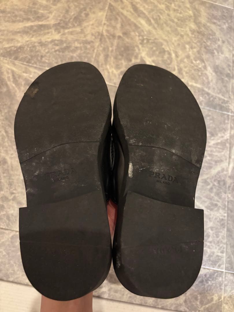 PRADA ローファーミュール　サイズ37