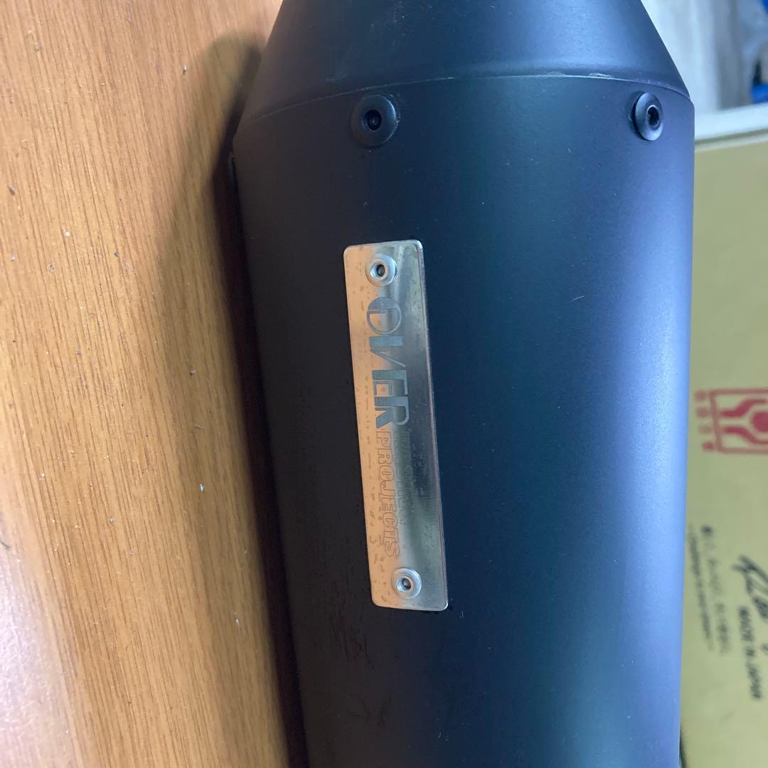 レブル250 OverRacingスリップオンマフラー 説明書、取付金具付き