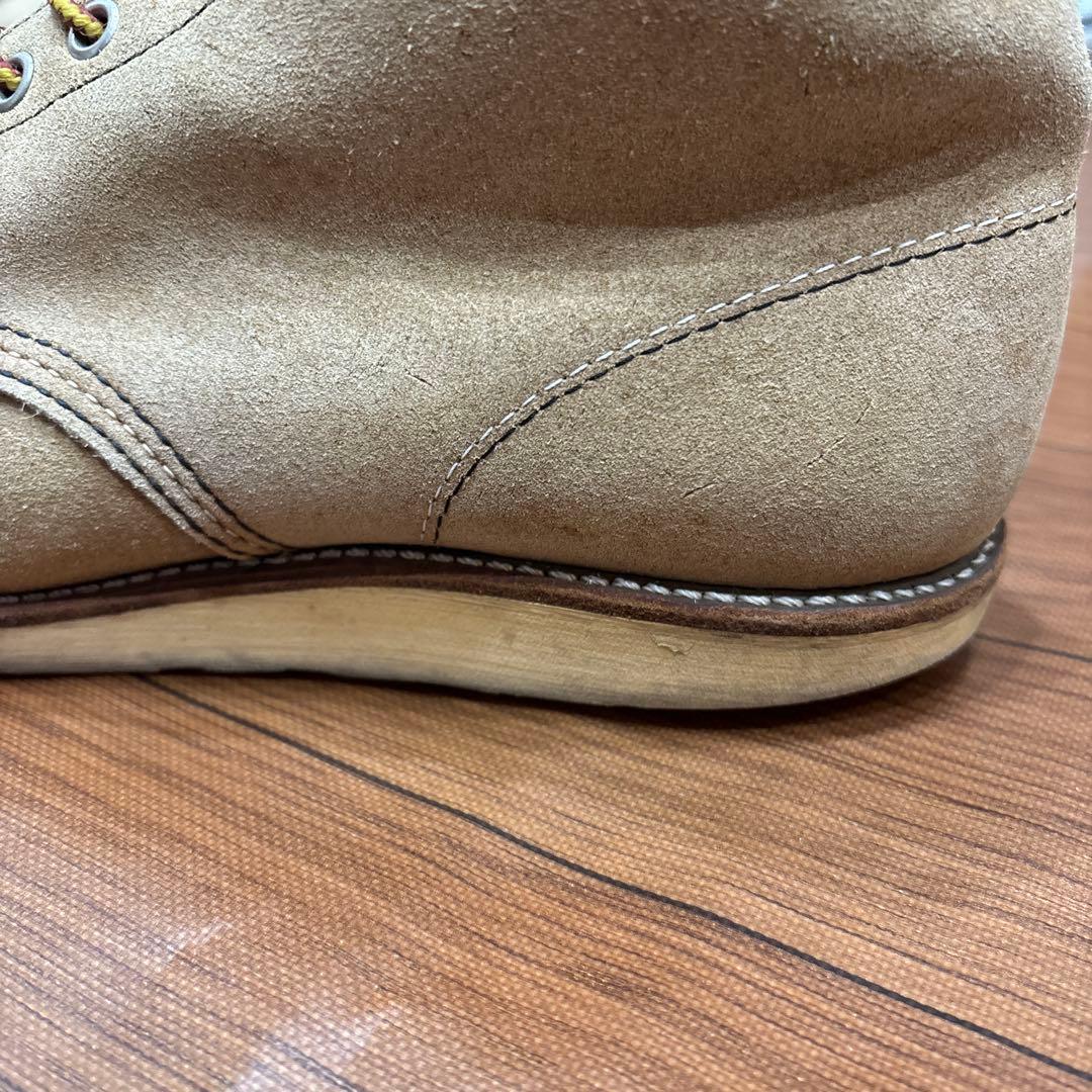 【美中古/27.5cm】レッドウィングアイリッシュセッタープレーントゥスエード