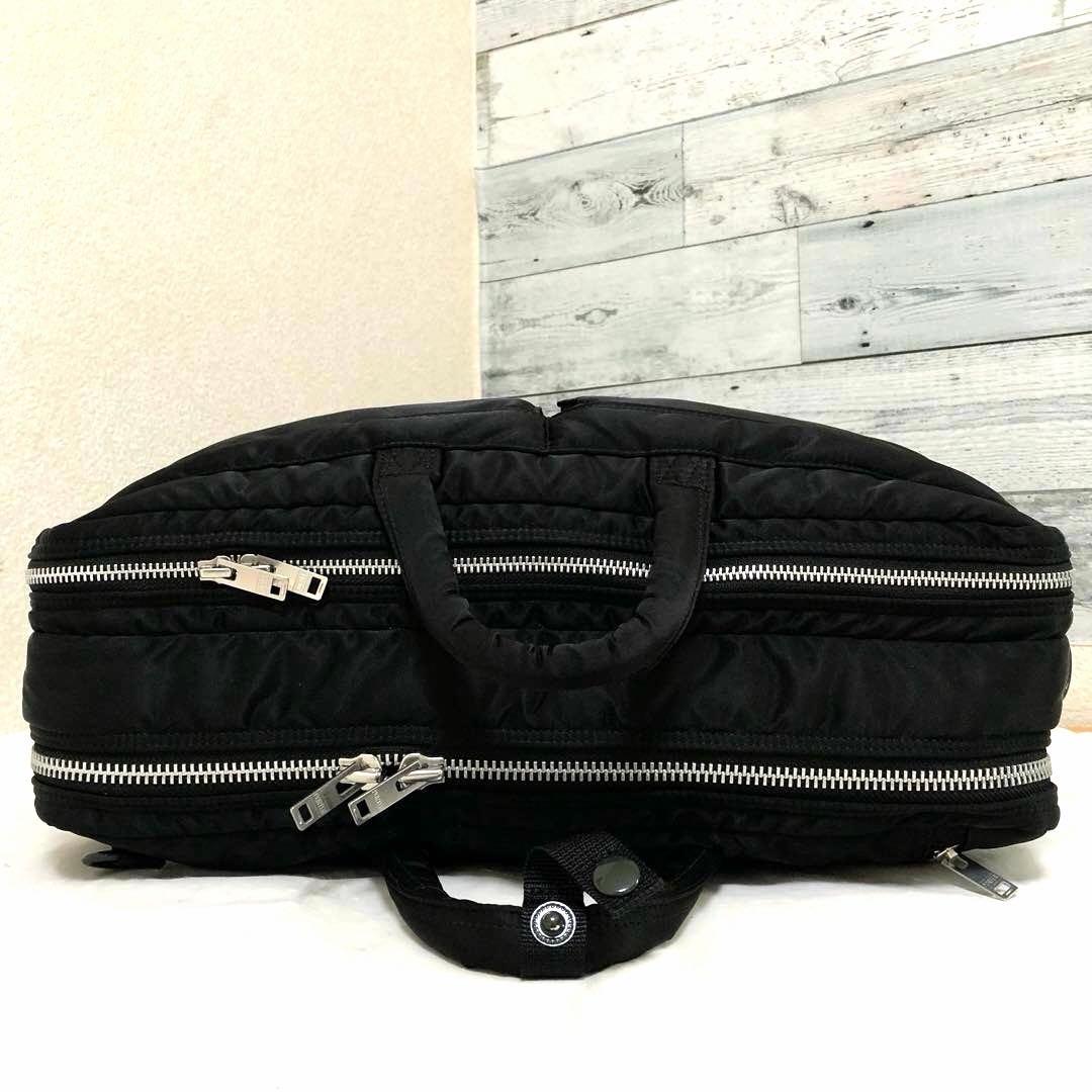 新品同様✨新型 ポータータンカー ビジネスバッグ3way 2層 A4可 ブラック