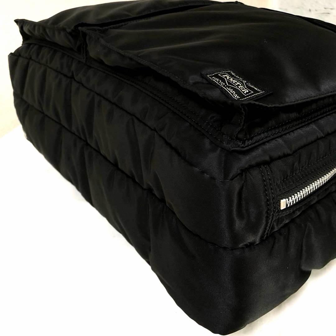 新品同様✨新型 ポータータンカー ビジネスバッグ3way 2層 A4可 ブラック