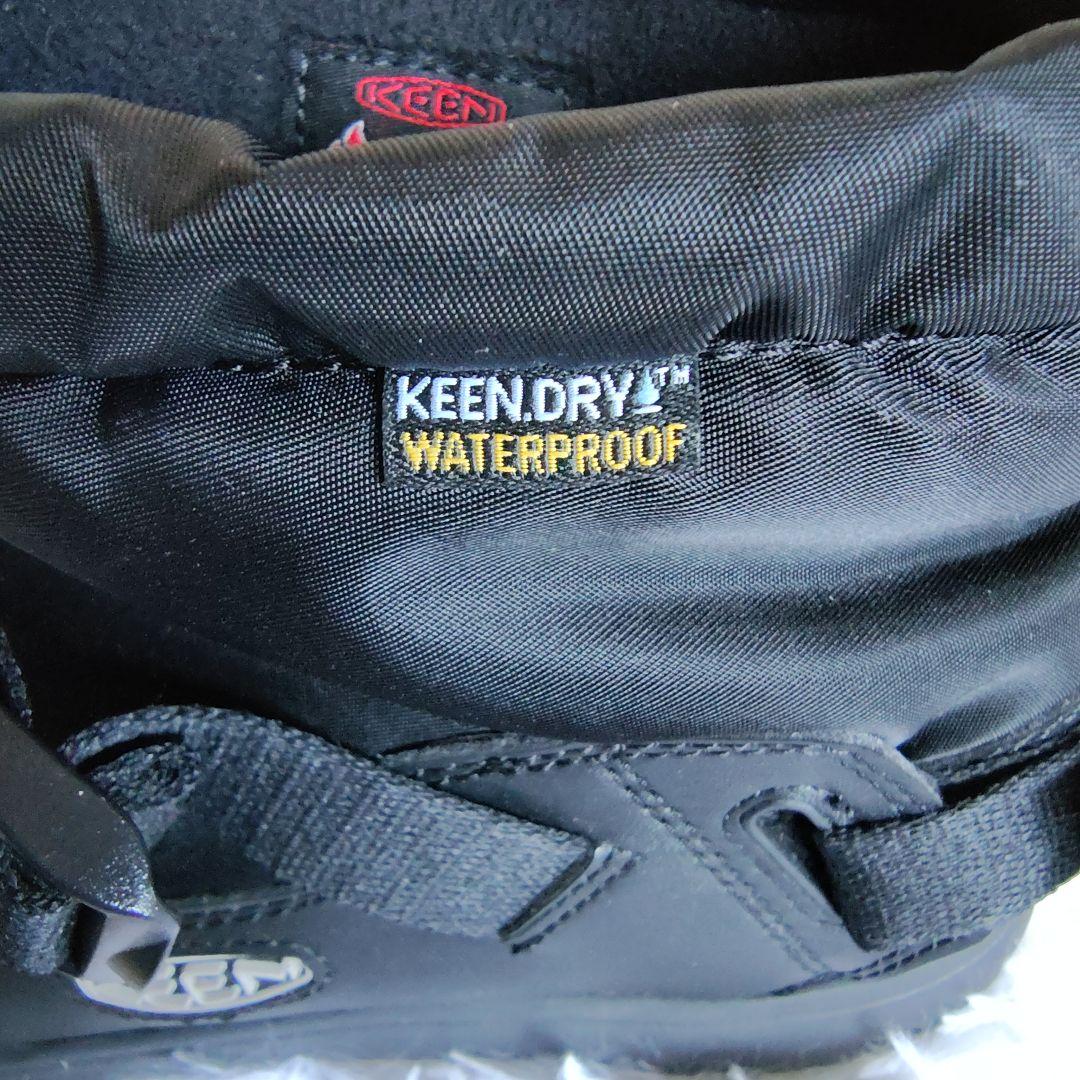 KEEN 防水スリップオン フッドゼラ ウォータープルーフ ウィンターブーツ
