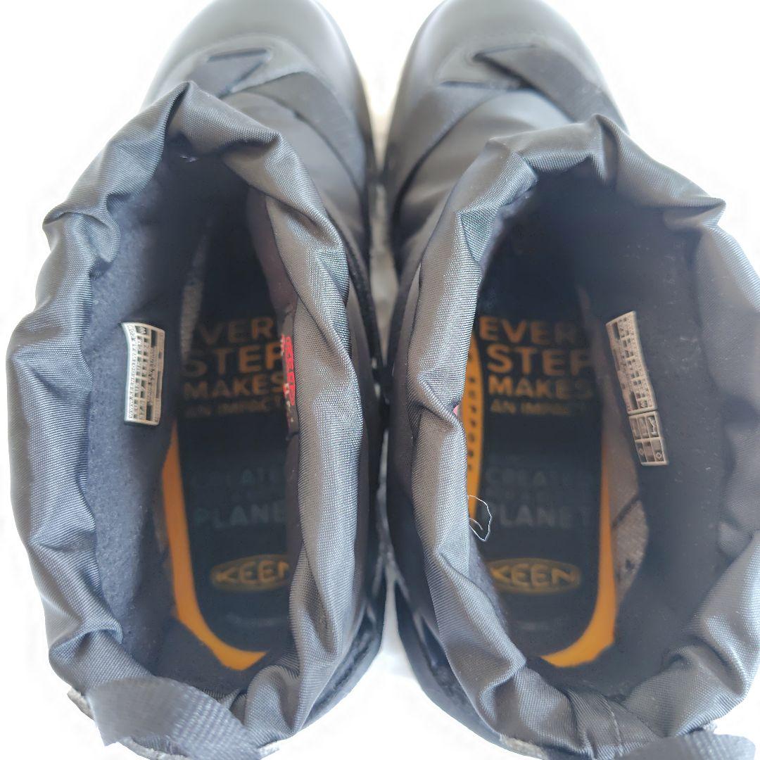 KEEN 防水スリップオン フッドゼラ ウォータープルーフ ウィンターブーツ