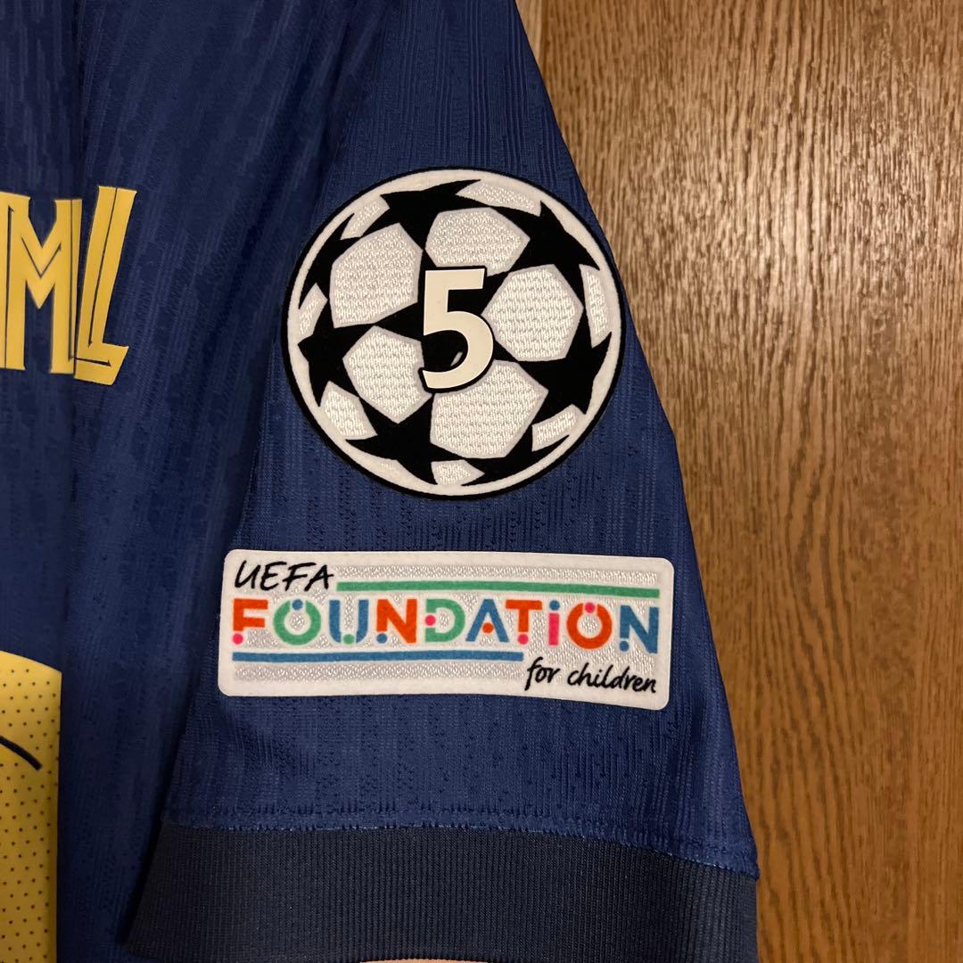 【正規品】バルセロナ　オーセンティック　ラミンヤマル　ユニフォーム24/25 L