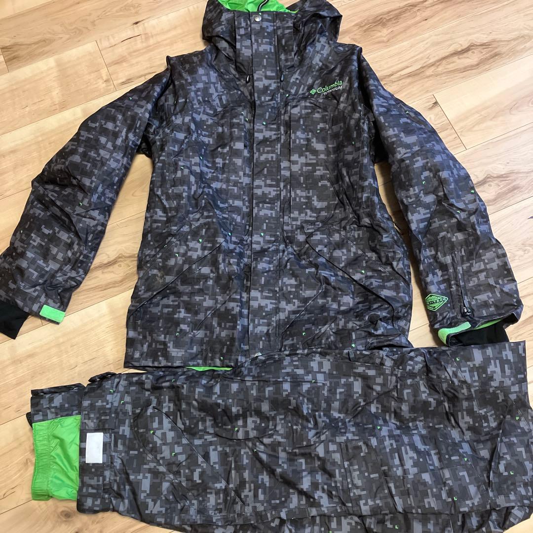 Columbia TITANIUM OMNI-TECH スキーウェア上下セットS