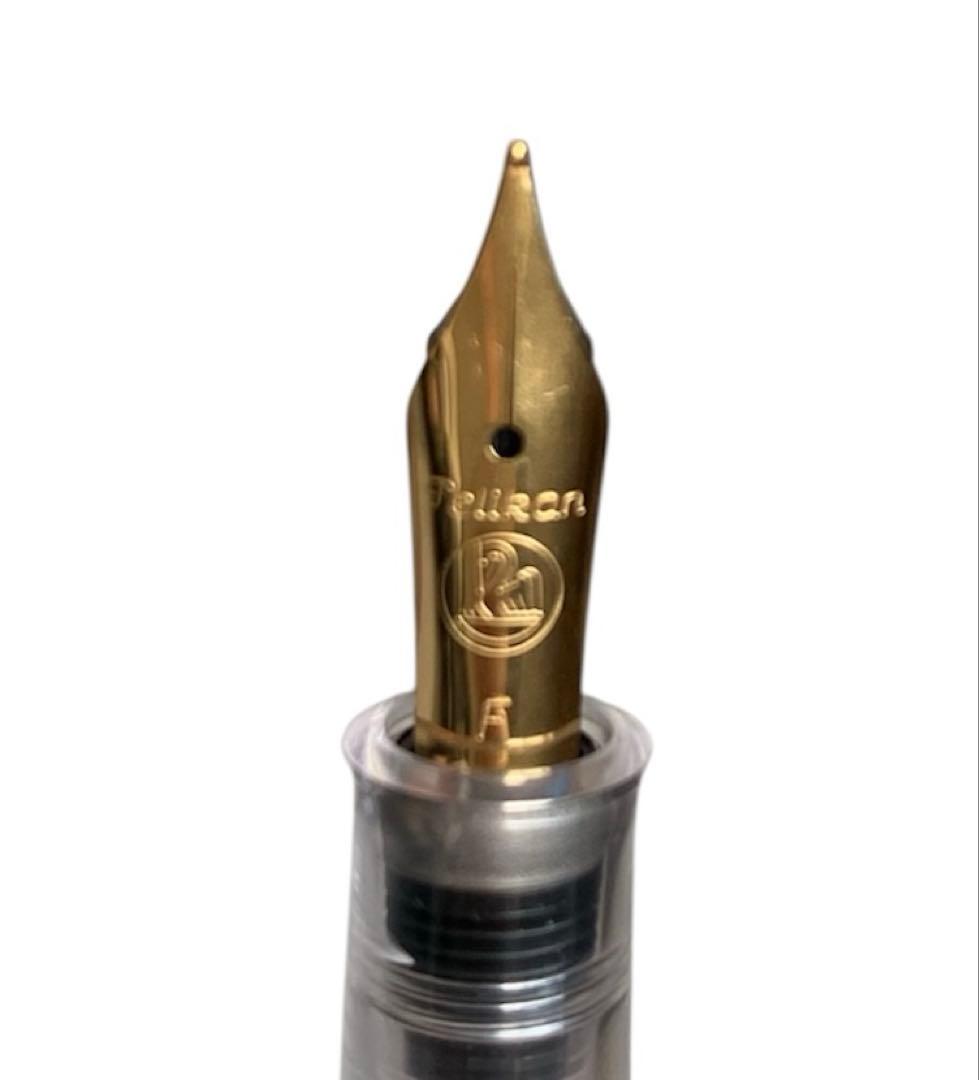 Pelikan M200 万年筆と青インクセット