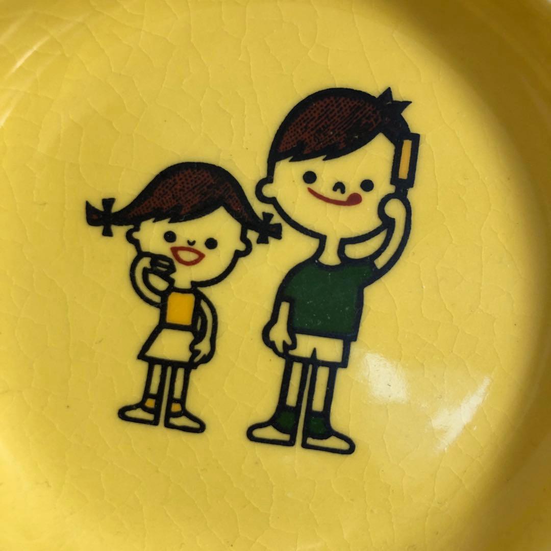 非売品／昭和レトロ／森永アイスクリーム／陶器プレート