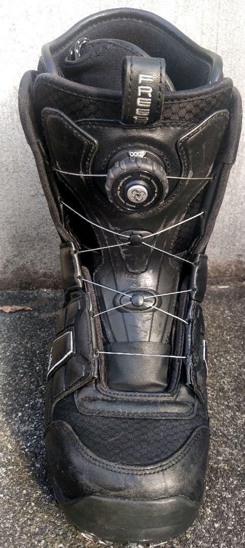 【APX】 スノーボードブーツ　 ボアシステム　ダイヤル式　ブラック　２７cm
